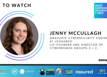 #MIWIC2024 One To Watch: Jenny McCullagh, Graduate Cybersecurity Engineer at Leonardo and Co-Founder and Director of CyberWomen Groups C.I.C