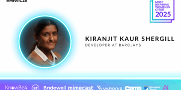 MIWIC25: Kiranjit Kaur Shergill, Developer at Barclays