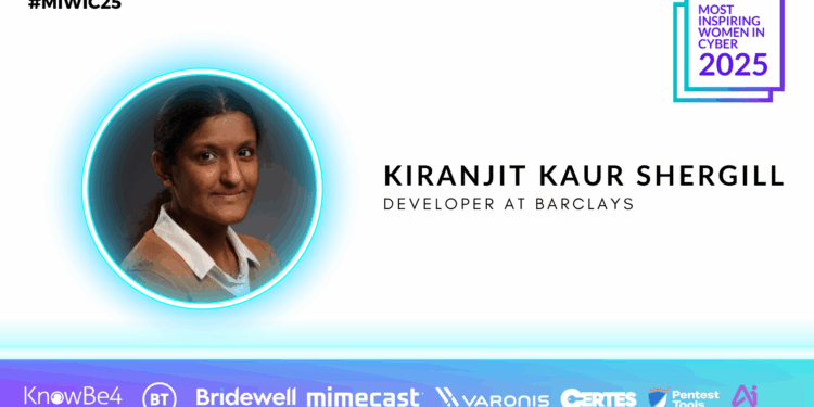 MIWIC25: Kiranjit Kaur Shergill, Developer at Barclays