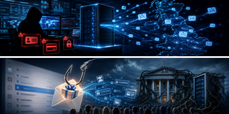 Hackers Hijack Terminal Server to Launch 8.9 Million-Email Boots Phishing Campaign