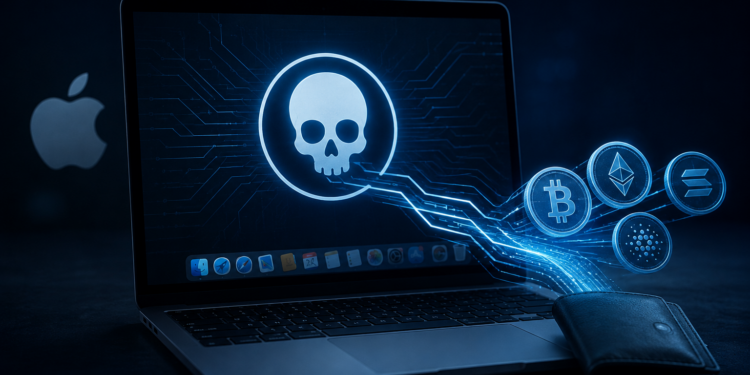 Mac Malware Found Draining Crypto Wallets After Fake CAPTCHA Trick