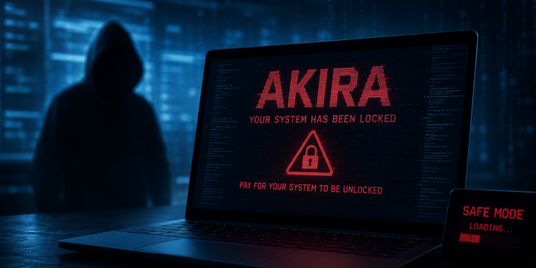 Akira Ransomware Affiliate Rebooted Into Safe Mode to Dodge EDR and Broke Its Own Attack