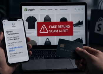Scammers Exploit Shopify’s Own Notification System in New ‘Fake Refund’ Scam
