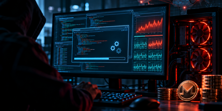 Attackers build “silent” cryptominer on victim’s machine and give themselves away