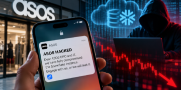 ASOS app turned into ransom note as hackers claim Snowflake breach