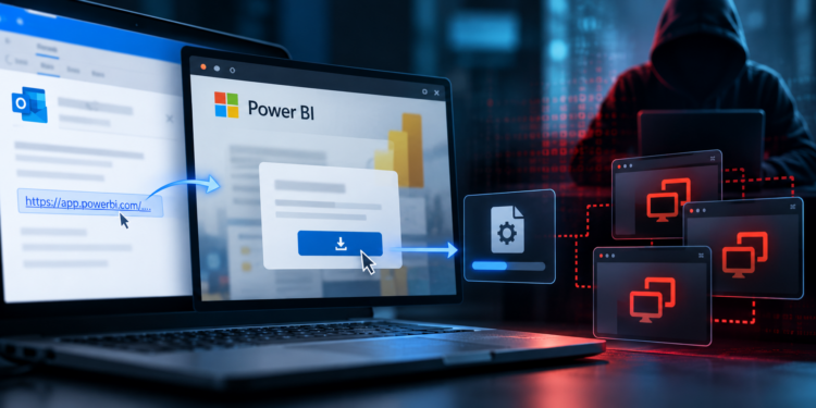 Power BI phishing campaign drops rogue ScreenConnect clients