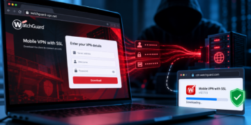 Fake WatchGuard VPN site steals credentials, then serves the genuine signed client